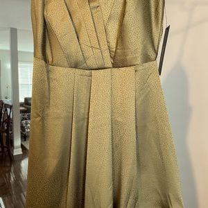 Lulu’s spaghetti strap army green dress
